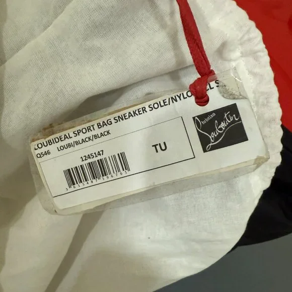 Christian Louboutin LOUBIDEAL SPORT BAG duffle BAG sneaker sole LARGE - Picture 16 of 16